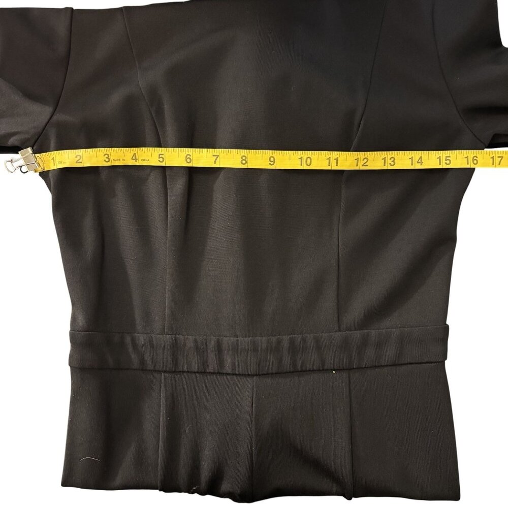 Ali & Jay Black Jumpsuit, Bell Cuffs, Great for that Special Event - Picture 10 of 13